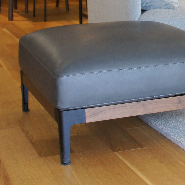 dual sofa ottoman leather