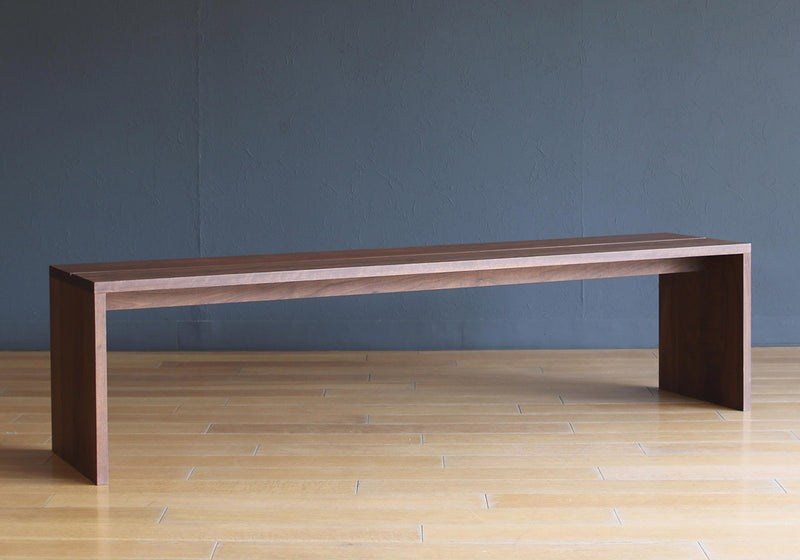 ハンドメイド　木製スリムベンチ Takayama Wood Works 板座オーダーベンチ(450～2100) – 柏木工株式会社