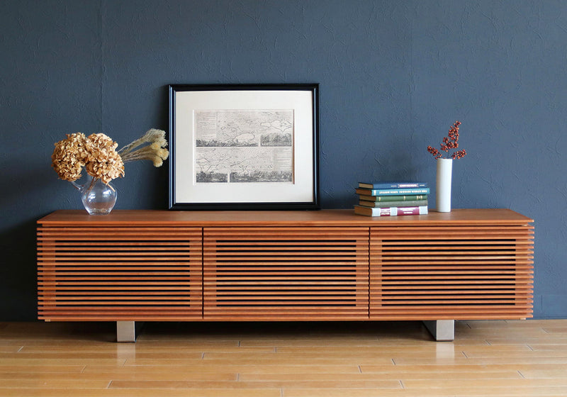 Ethnicraft Monolit TVボード オーク × ブラックスチール Ethnicraft