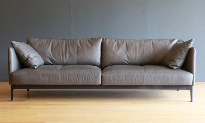 dual sofa leather